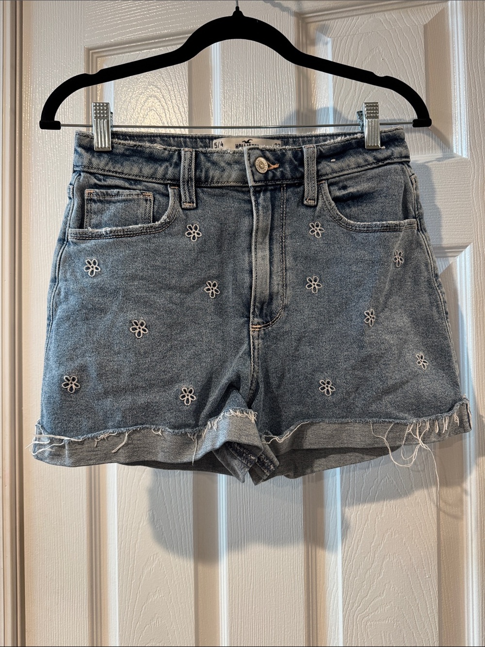 Hollister curvy Ultra high rise mom shorts